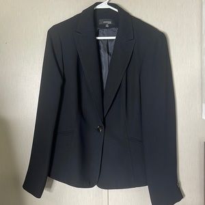 Jones wear essentials black jacket blazer size 10